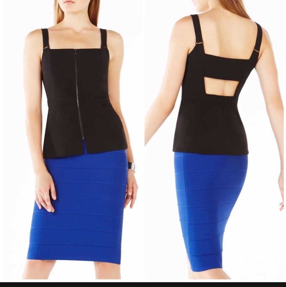 BCBG MAXAZRIA Charly black top. Sz. XS